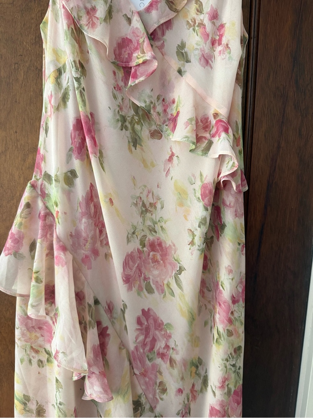 Floral Ruffle Maxi Dress - Picture 4 of 4